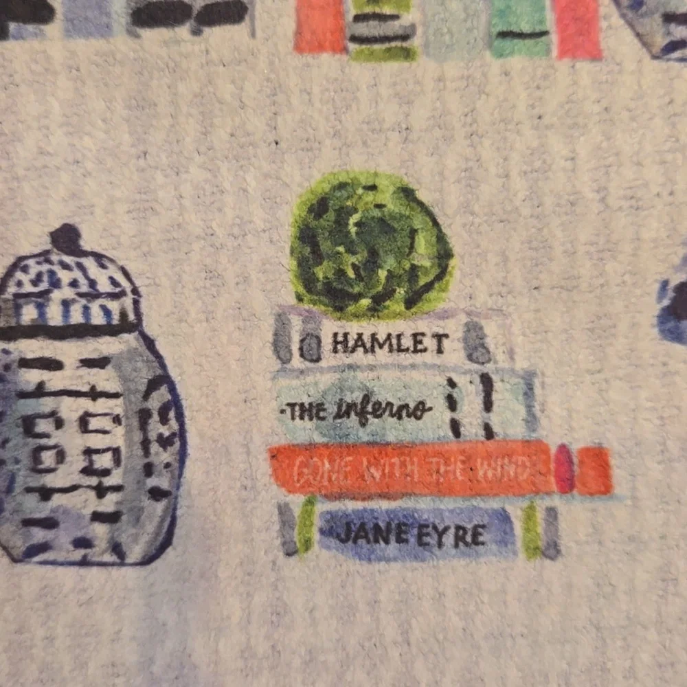 Keva Patterned Tea Towel